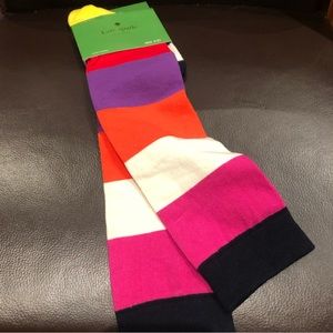 Kate spade brand new socks knee high. One size